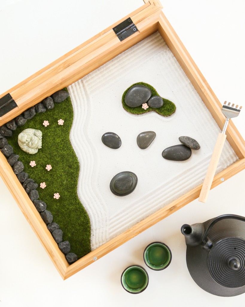 Miniature Zen Garden as a Hypertension Therapy 